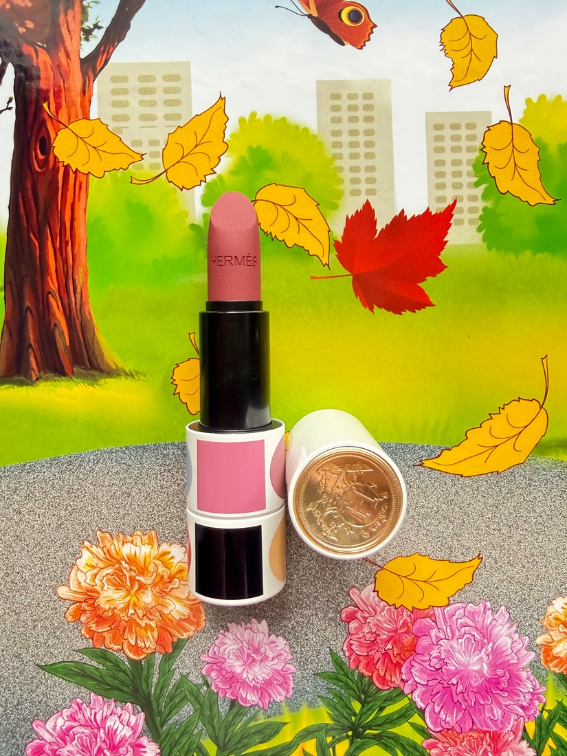 HERMES  Rouge Hermès Matte Lipstick, 24 Rose Epure