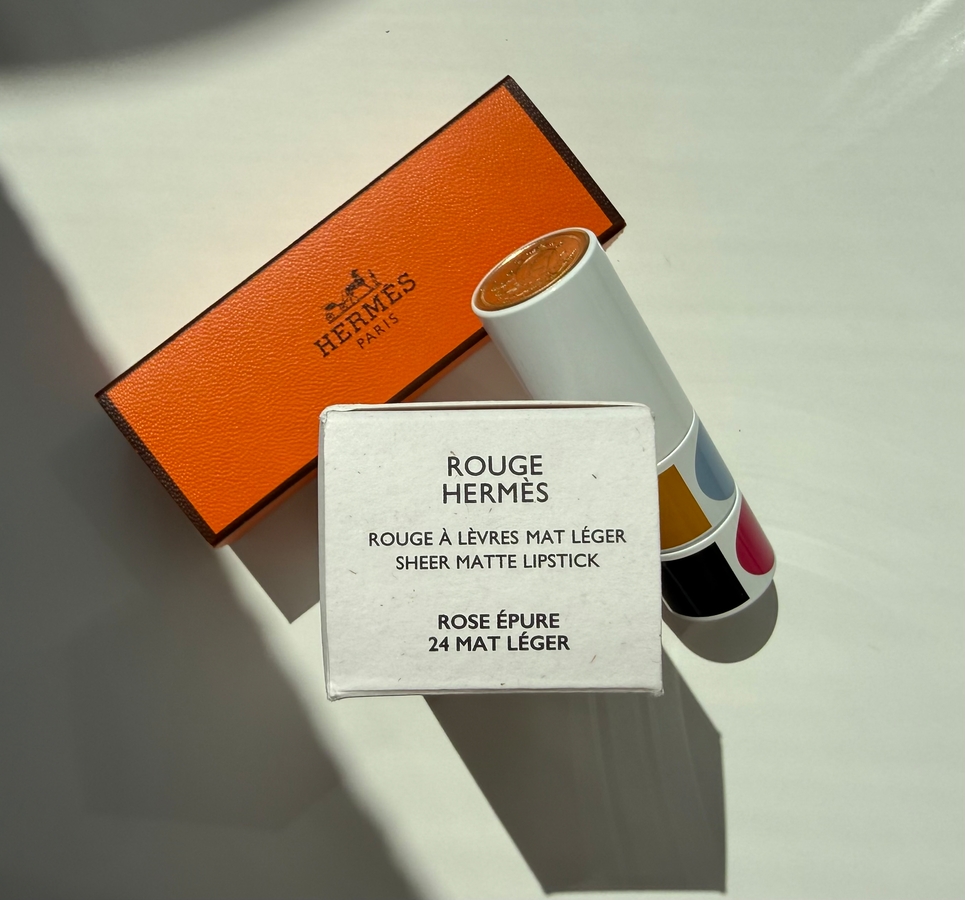 Моя фаворитка среди помад - Rouge Hermès Matte Lipstick 24 Rose Epure