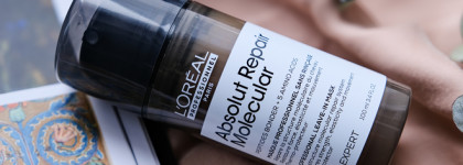 L'Oreal Professionnel Absoluit Repair Molecular - моя лучшая несмываемая маска для волос