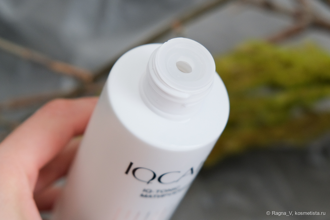 IQCARE Clear Skin Mattifying Tonic, дозатор и заглушка