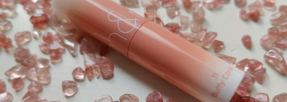 K-Beauty: несправедливо обделенный вниманием оттенок. Rom&nd Glasting Melting Balm 11 Buffy Coral