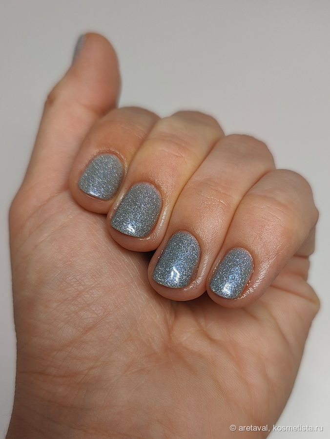 База + 3 слоя лака + топ, со вспышкой