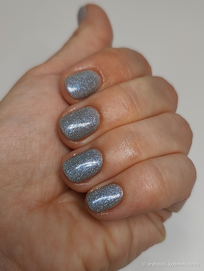 База + 3 слоя лака + топ, со вспышкой