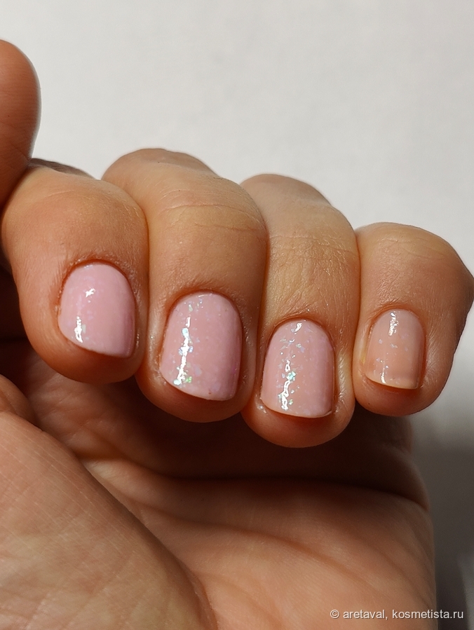 Начиная от мизинца: 1 слой, 2 слоя, 3 слоя, 4 слоя. Искусственный свет