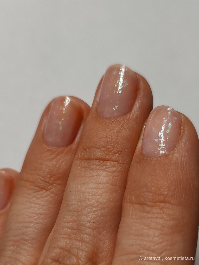 База, 1 слой лака, искусственный свет