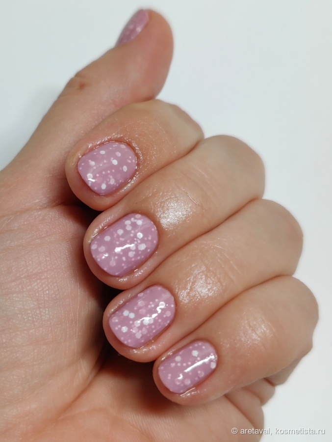 База, 2 слоя лака, 2 слоя топа, искусственный свет