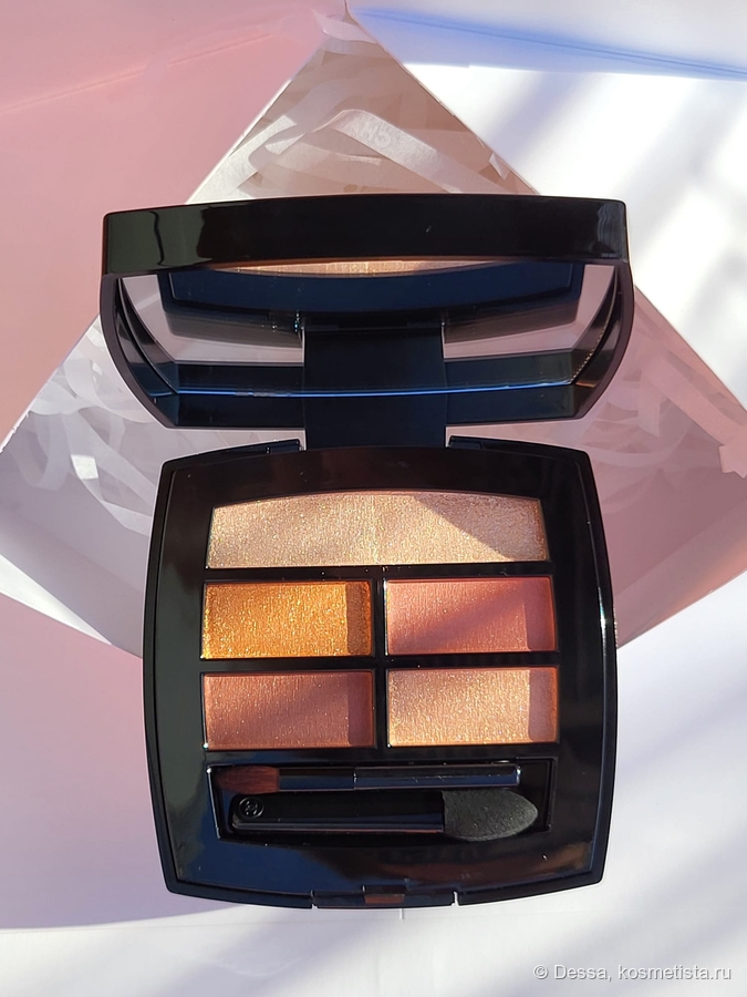 Golden hour для палетки Golden Chanel. Рссеянный солнечный свет.