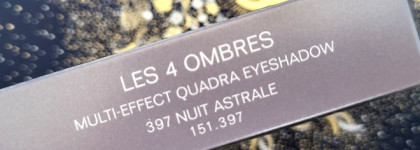 "Мистическая" новогодняя палетка Chanel multi-effect quadra eyeshadow 397 Nuit astrale