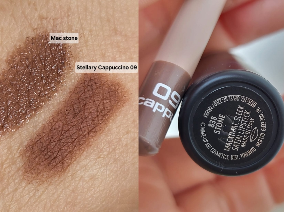 Стеллари на коже на полтона теплее.