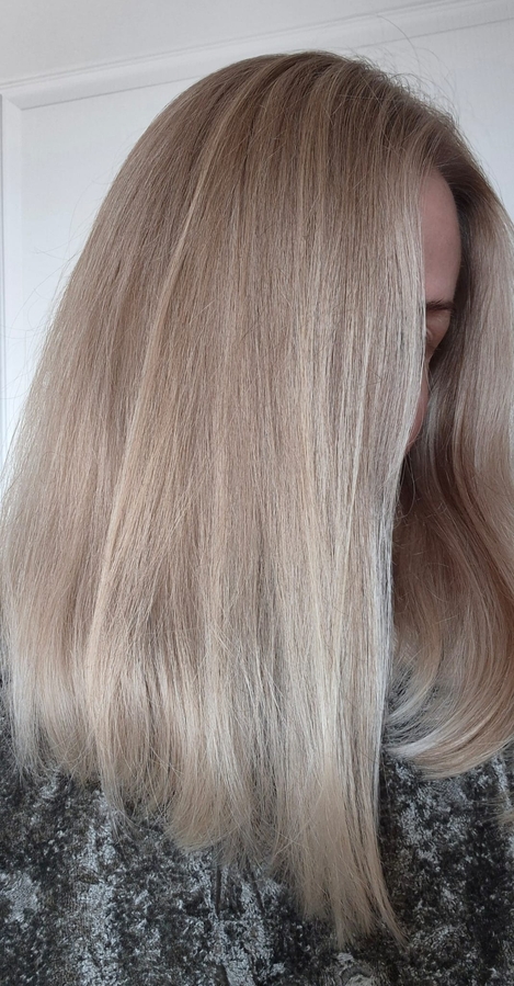 Конечный результат, высохли без фена и укладки