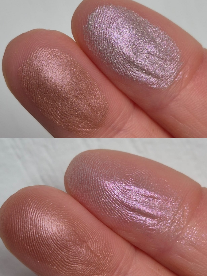 Видите как серебристо-серый меняется в розовый?! Второй оттенок остается нейтральным с лёгкой теплинкой, в откровенно рыжий не уходит