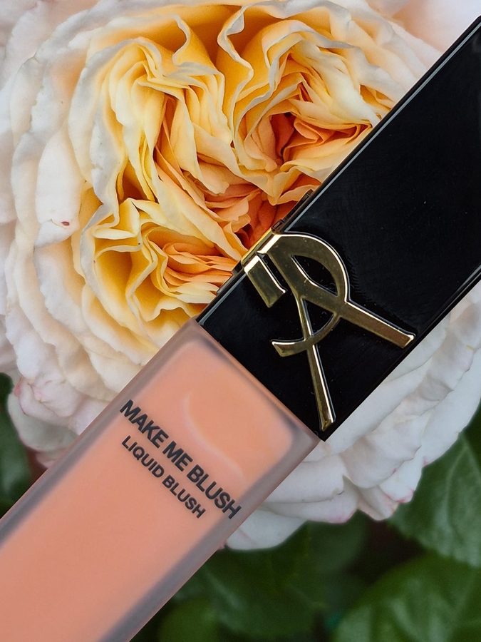 Запоздалая любовь к коралловым румянам YSL Make me blush Liquid blush в оттенке Coral clash 57