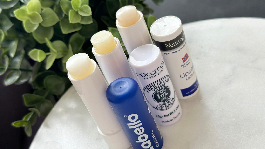 Labello Original, L’Occitane Stick Lèvres Ultra Riche Karité Lip Balm, Neutrogena LipCare