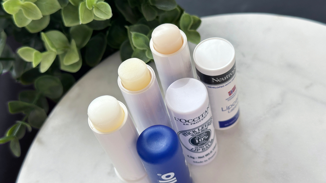 Labello Original, L’Occitane Stick Lèvres Ultra Riche Karité Lip Balm, Neutrogena LipCare