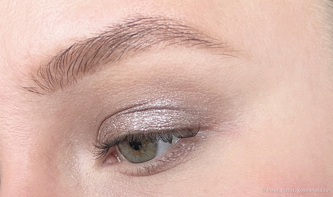 Steel на всем верхем подвижном и нижнем веках