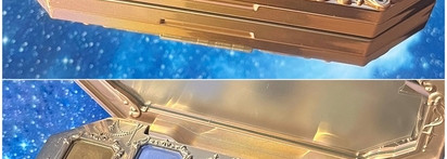 Холодное сияние: макияж с эффектом металлик