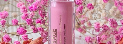 Клубничный милкшейк для губ: Luxvisage Icon Lips glossy volume 508 Lilac Pink