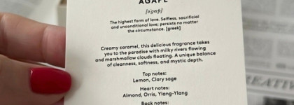 SIU Agape EDP: когда новинка всколыхнула воспоминания об ушедшем аромате