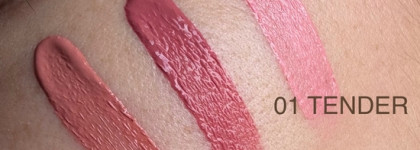 Мое любимое трио: Elian One touch liquid blush Tender | Shy | Lovely