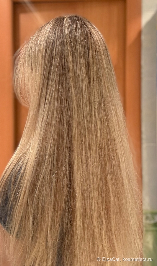 Фото волос после использования маски