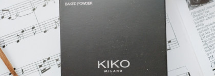 Минеральная пудра для лица Kiko Milano radiant fision baked powder тон 02 sand