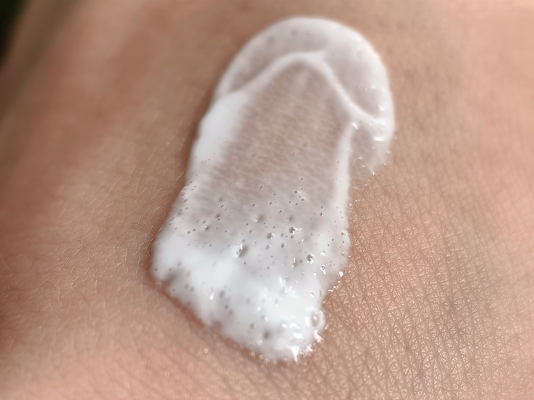 Текстура крема в макро.