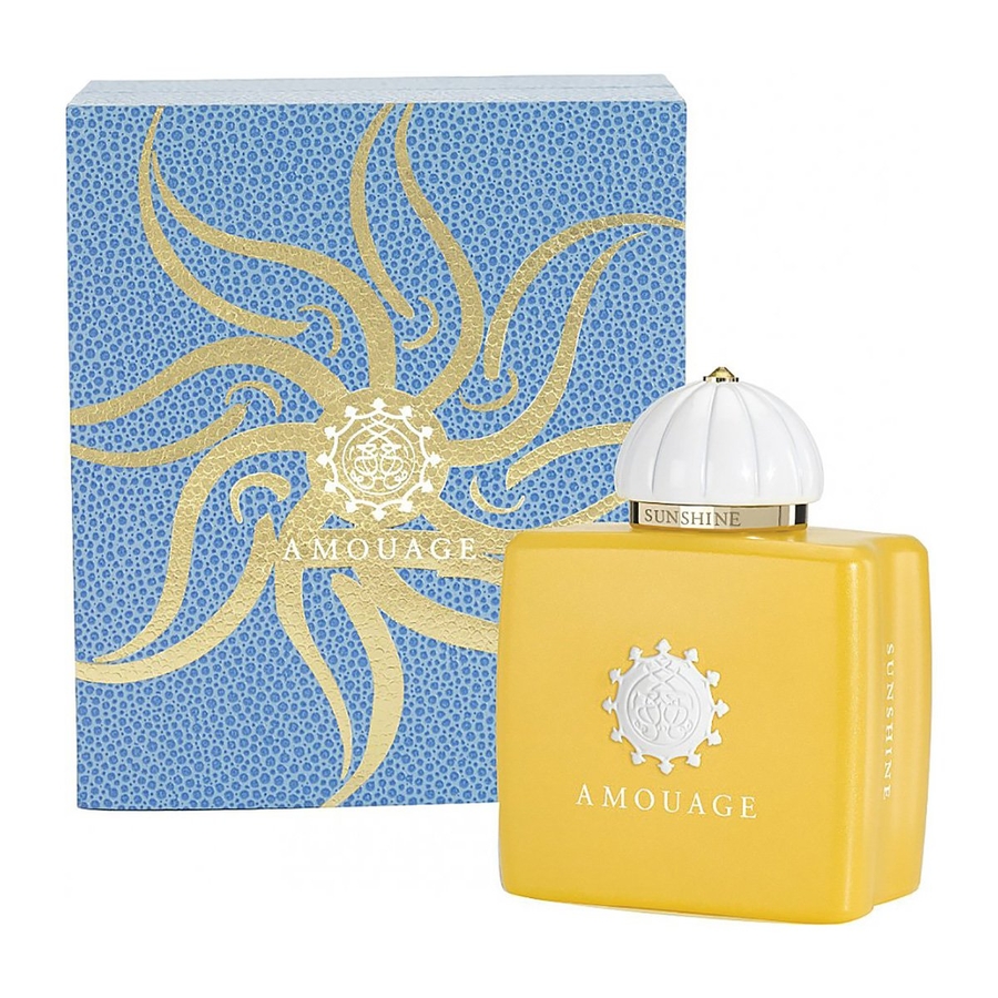 Старое оформление коробки Amouage Sunshine