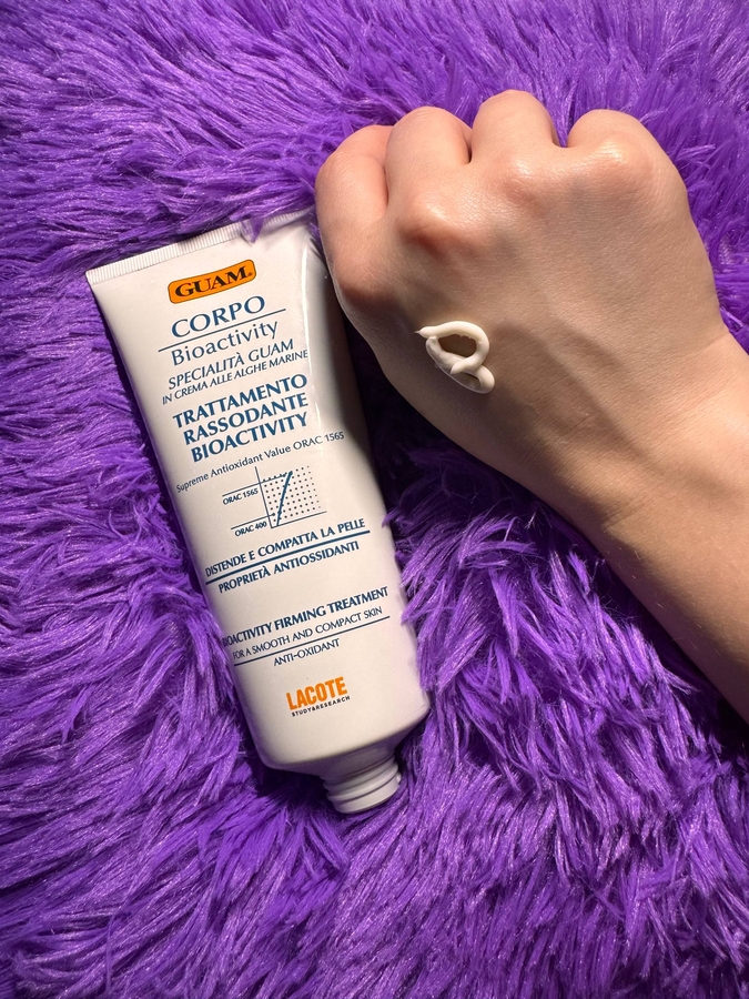 Текстура крема при выдавливании из упаковки