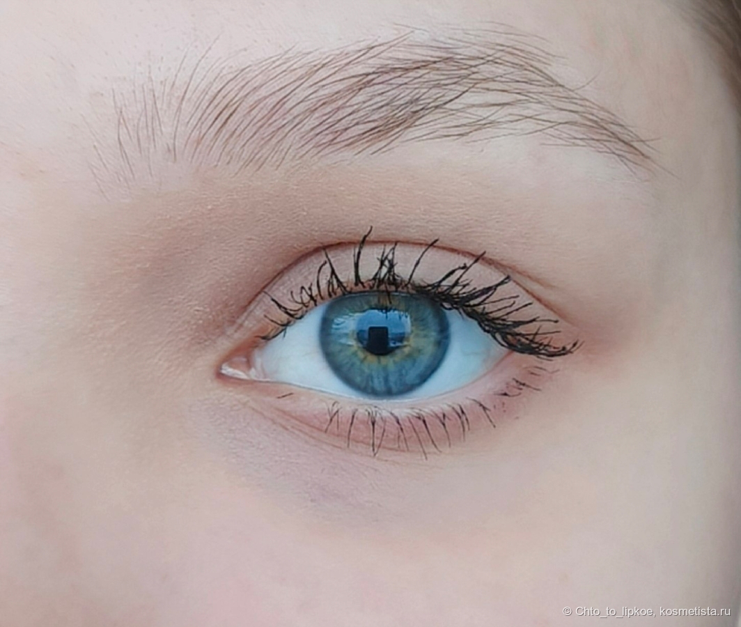 Опять тушь в два слоя