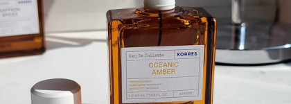 Морская свежесть, тёплое дерево и мускус в Korres Oceanic Amber Eau de Toilette