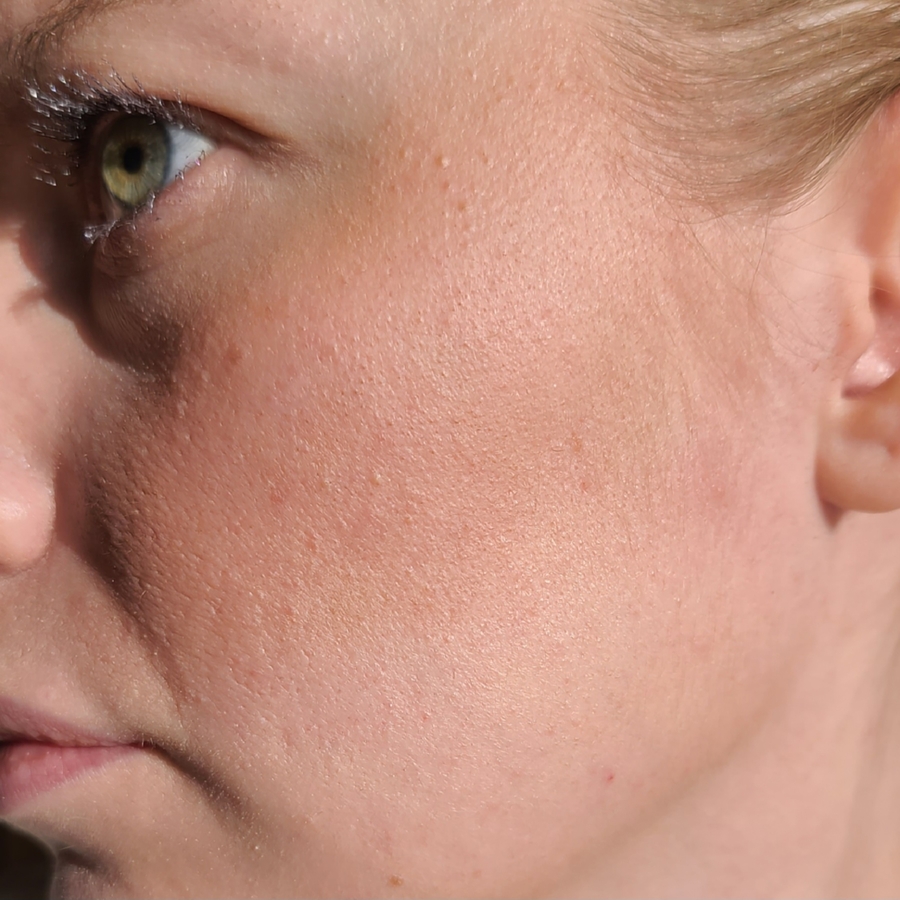 И более плотное нанесение для фото