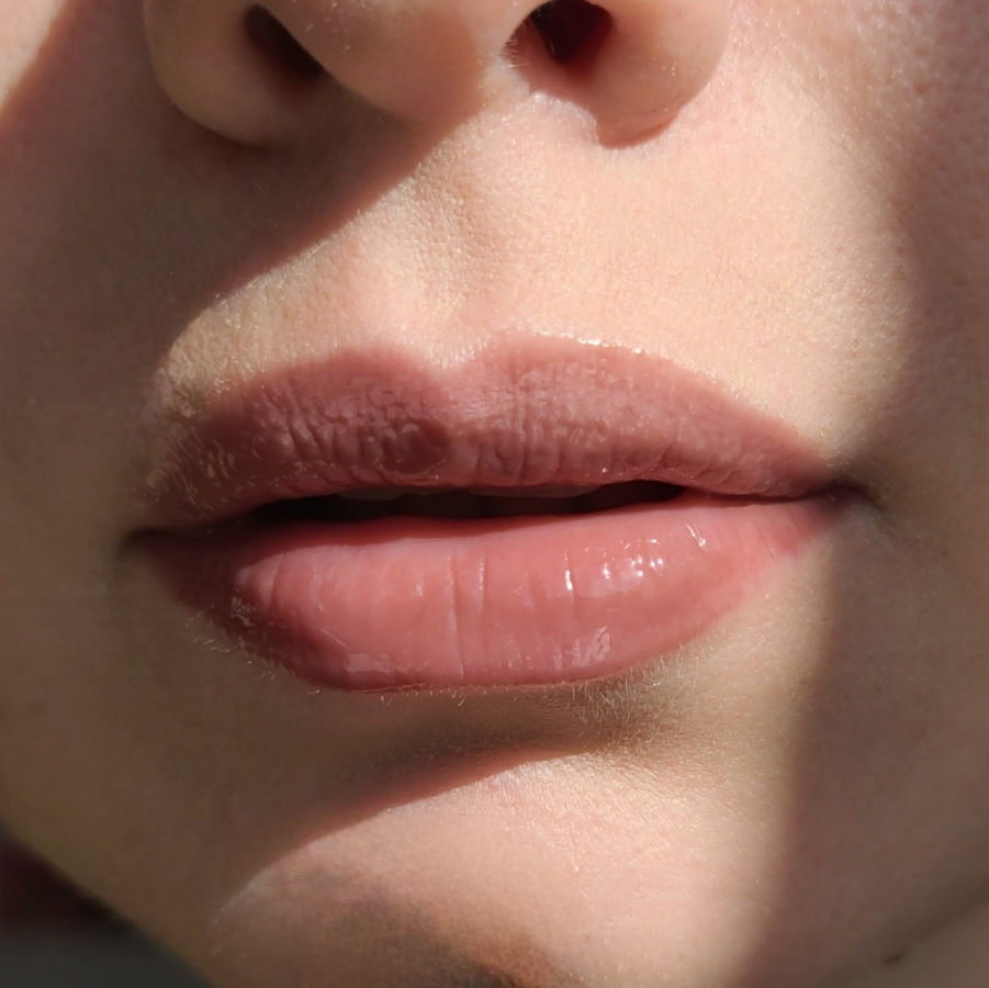 При солнечных лучах