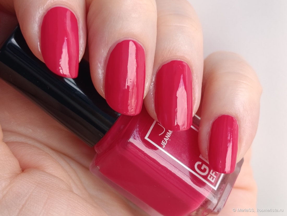 Один слой лака с базой, без топа.