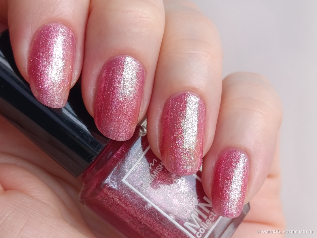 Один слой лака.