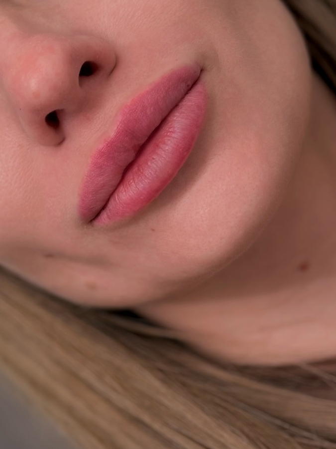 Губы до нанесения