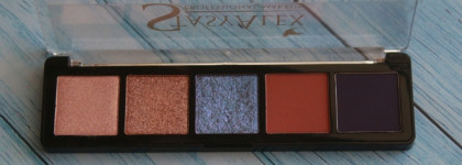 Палетка теней для век StasyAlex E24 Sparkling Jay/Палетка E24 Sparkling Jay | Свотчи и макияжи