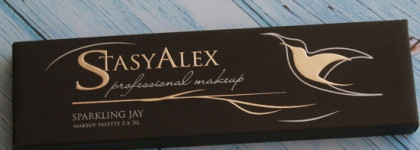 Палетка теней для век StasyAlex E24 Sparkling Jay/Палетка E24 Sparkling Jay | Свотчи и макияжи