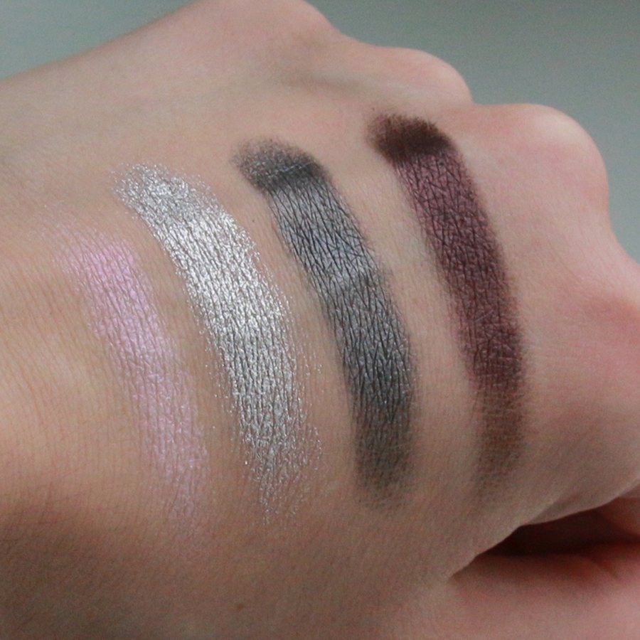 Свотчи сияющих оттенков