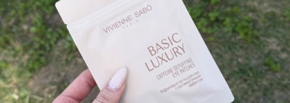 Дома, на работе, в путешествиях. Мои верные спутники - патчи Vivienne Sabo Basic Luxury caffeine depuffing eye patches
