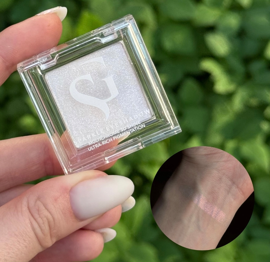 Нежнее нежного. BelorDesign Show Glow Sparkle Eyeshadow 501 zephyr
