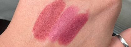 Трое из ларца: бархатные помады Slim Stick от Essense в оттенках 103 Brickroad, 104 Baby Got Blush и 105 Velvet Punch