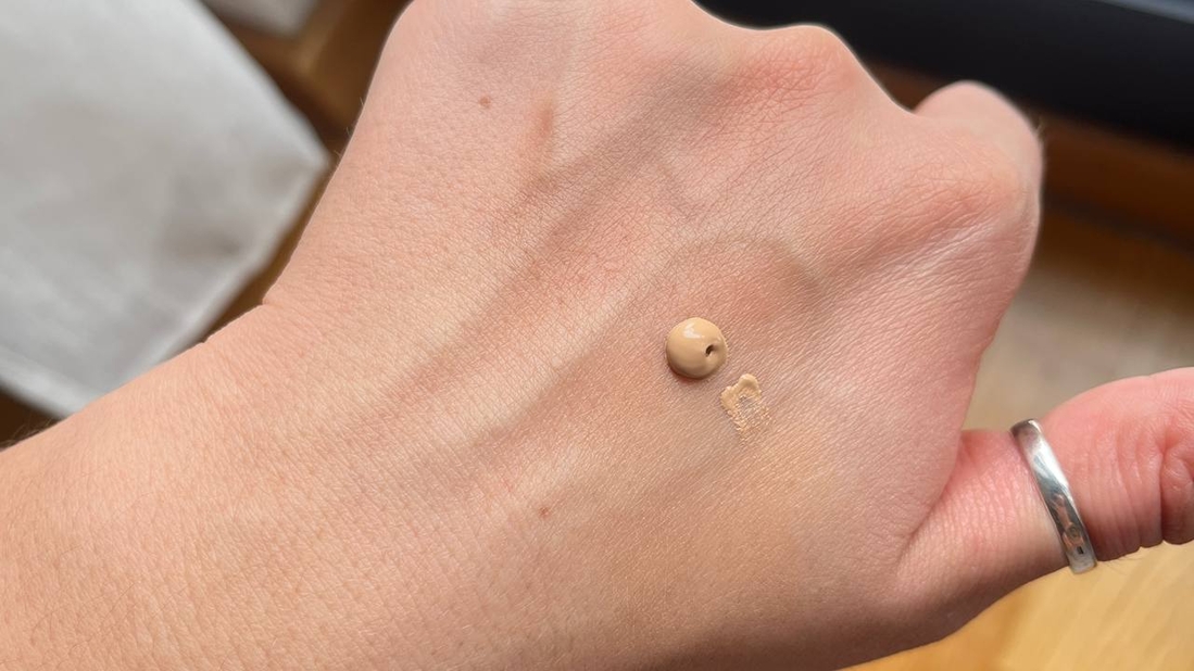 Такого количества мне хватает покрыть почти все лицо