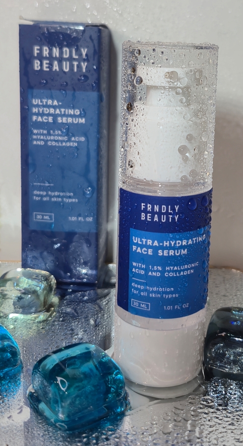 Увлажняющая сыворотка для лица Frndly beauty ultra hydrating face serum - простая и понятная