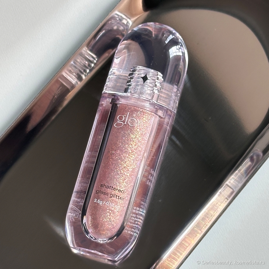 Стеклянное сияние от Glow: shattered glass glitter в оттенке pleasures