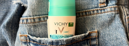 Шариковый дезодорант-антиперспирант Vichy 48h anti-perspirant treatment, никаких пятен, никаких подстав