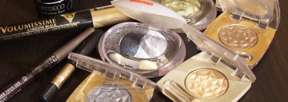 Тени, пудра и немного о помаде