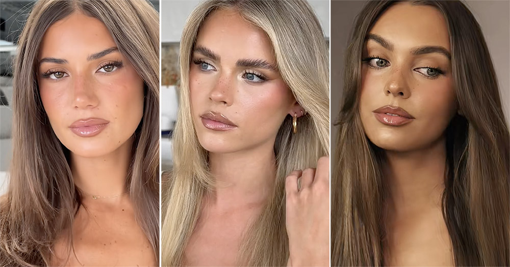 Слева направо: визажистка @ taniellejaimua + инфлюенсер @ dekotathompson; визажистка @ mercedesedmondsmua + инфлюенсер @ hollieford_; визажистка @ jackie.wyers