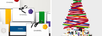 Новогоднее настроение Chanel - яркая праздничная упаковка для подарков