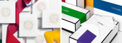 Новогоднее настроение Chanel - яркая праздничная упаковка для подарков